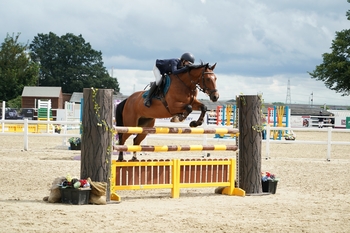 Lola Thulborn secures her HOYS debut in the Blue Chip Pony Newcomers Second Round at Wales and West